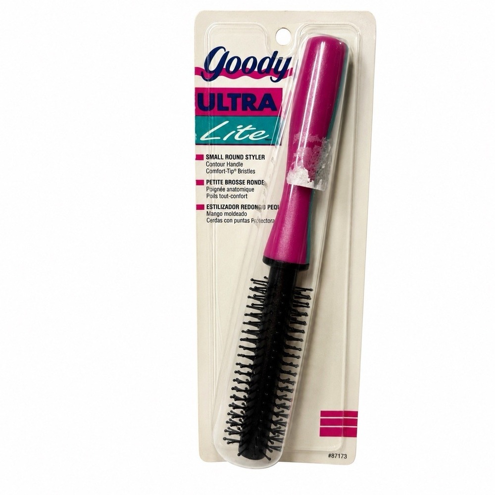Vintage New Goody Ultra Lite Small Round Brush Styler 1992 #87173
